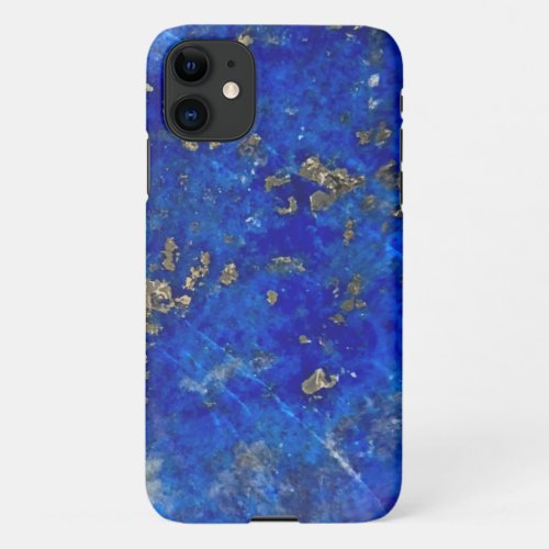 Lapis Lazuli Crystal  iPhone 11 Case