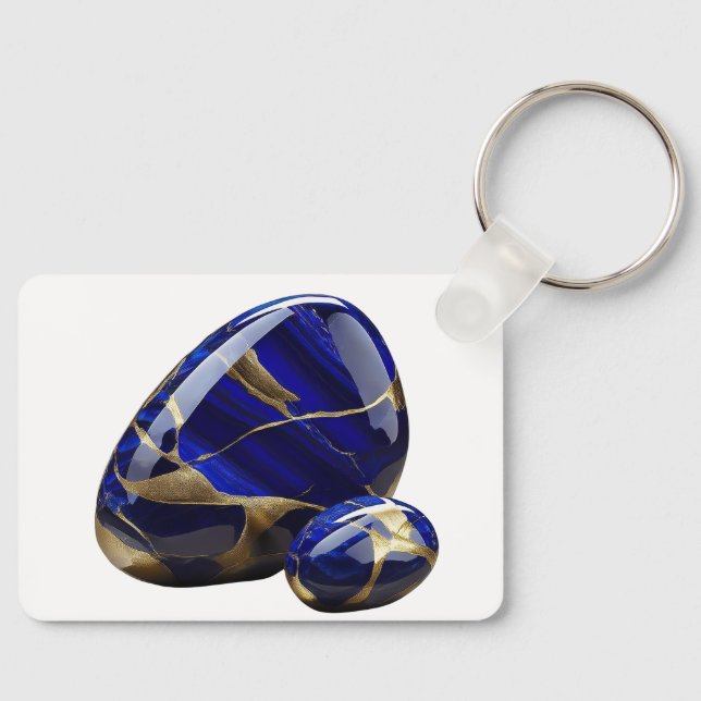Lapis Lazuli Keychain (Front)