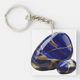 Lapis Lazuli Keychain