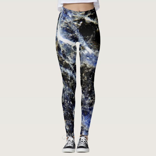 Lapis Lazuli Leggings (Front)