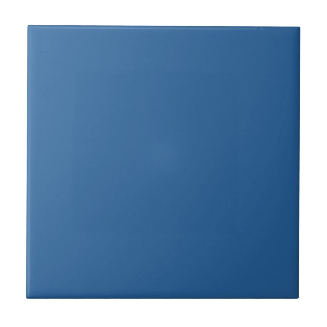 Lapis Lazuli Solid Color Ceramic Tile (Front)