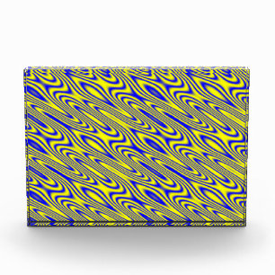 Lapis Lazuli Swirlies Abstract Pattern Decoration Award