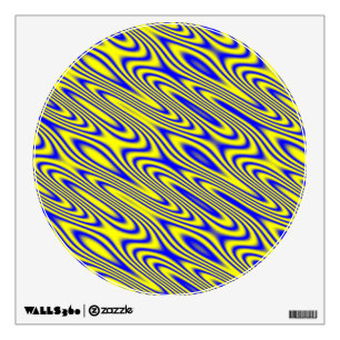 Lapis Lazuli Swirlies Abstract Pattern Wall Decal