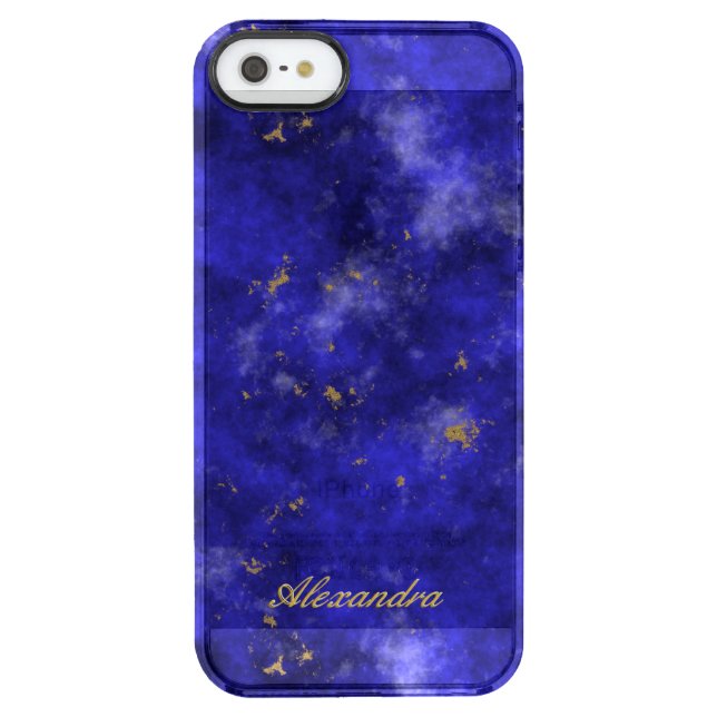 Lapis Lazuli Uncommon iPhone Case (Back)