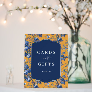 Lapis Rose Wedding Foam Board