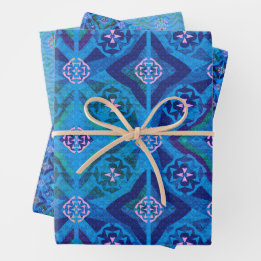 Lapiz Tapestry Wrapping Paper Trio