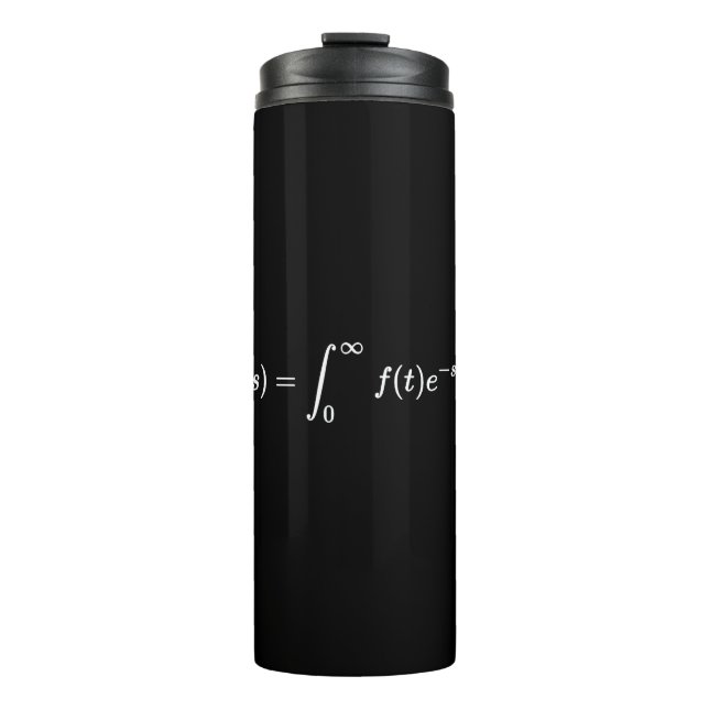 Laplace transform equation, math basics thermal tumbler (Front)