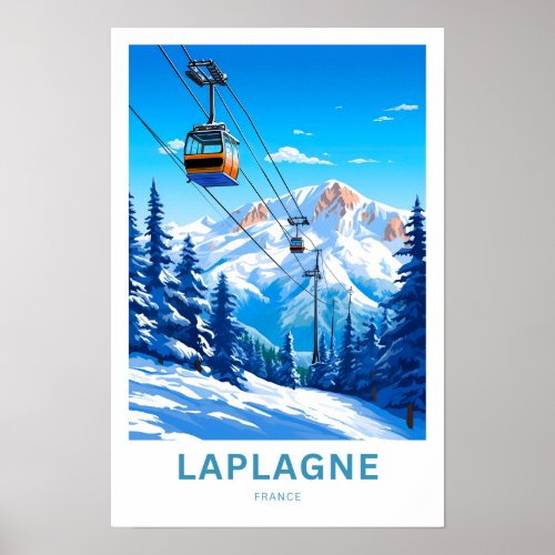 Laplagne France Travel Print
