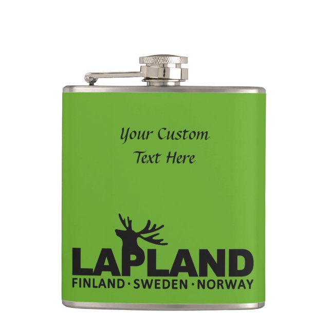 LAPLAND custom color flask (Front)