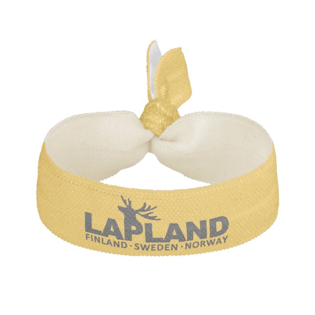 LAPLAND custom color hair tie (Front)