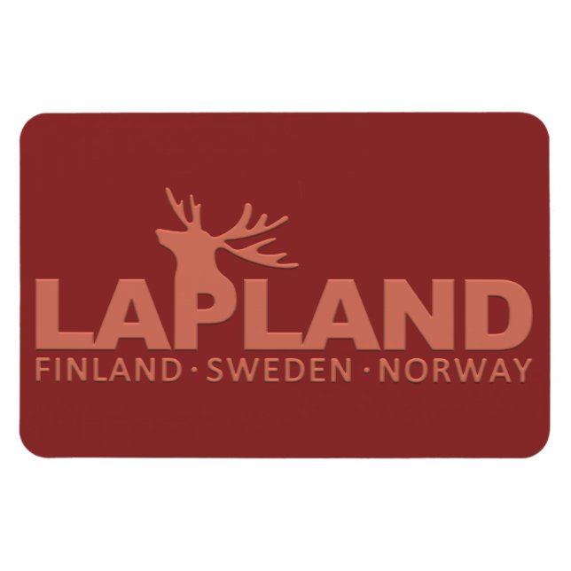 LAPLAND custom magnet (Horizontal)