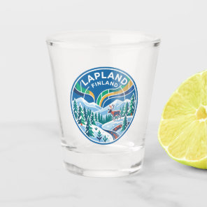 Lapland Finland Shot Glass