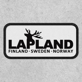 Lapland Patch by PizzaRiia at Zazzle