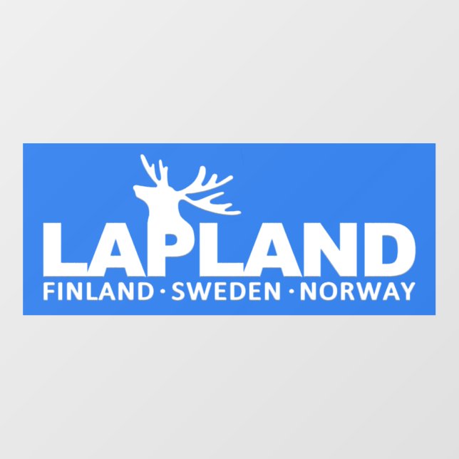 LAPLAND WALL DECAL  (Front)