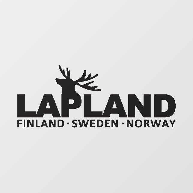LAPLAND WALL DECAL  (Front)