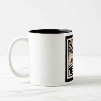 Lapnap: Hidden Music Server Two-Tone Coffee Mug