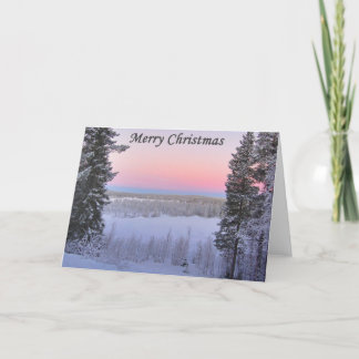 Lappish Christmas Holiday Card