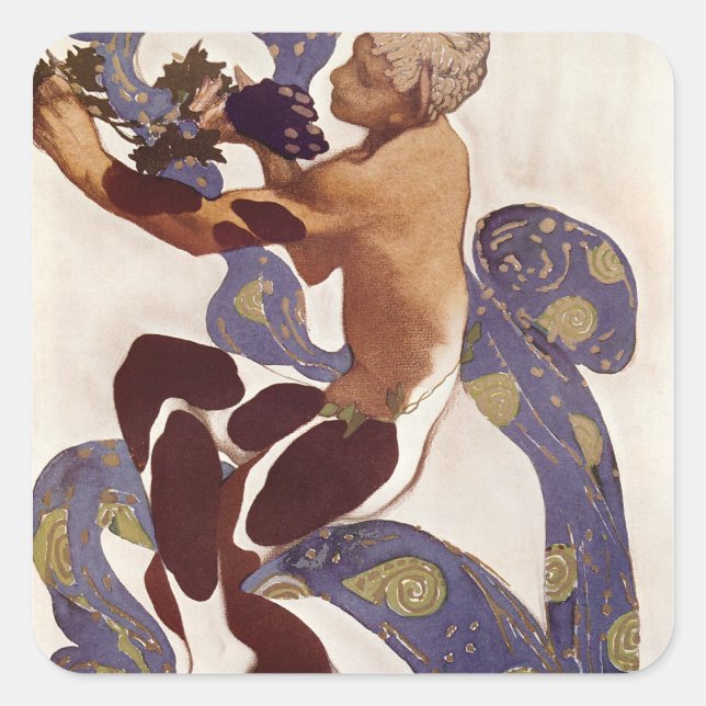 L'Apres Midi d'un Faune' Square Sticker (Front)