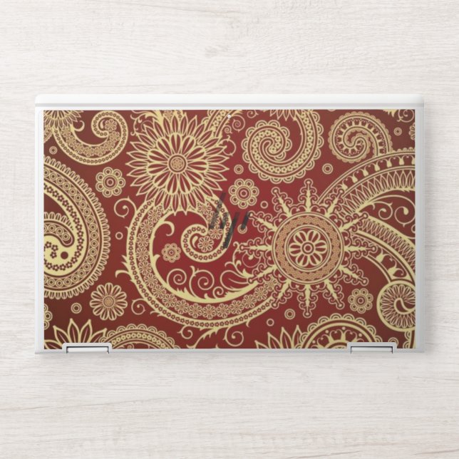 laptop back sticker design HP laptop skin (Front)