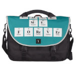 love
 me
 forever  Laptop Bags