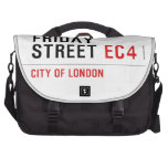 Friday  street  Laptop Bags