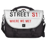 west  street  Laptop Bags