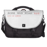 bore man road  Laptop Bags