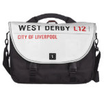 west derby  Laptop Bags