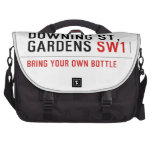 Downing St,  Gardens  Laptop Bags