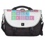Periodic Table Writer  Laptop Bags