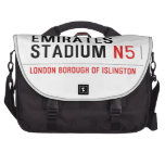 emirates stadium  Laptop Bags