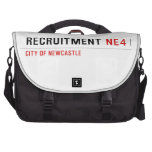 Recruitment  Laptop Bags