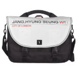 JANG,HYUNG SEUNG  Laptop Bags