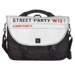 Street Party  Laptop Bags