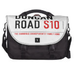 duncan road  Laptop Bags
