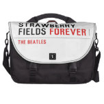 Strawberry Fields  Laptop Bags