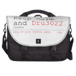 Keep calm and  Laptop Bags