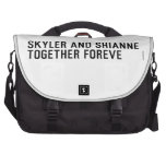 Skyler and Shianne Together foreve  Laptop Bags