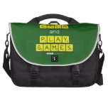 KEEP
 CALM
 and
 PLAY
 GAMES  Laptop Bags