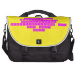 Excercise... Exc...er...cise Exs...ar...sise Eggs...are...sides ... For bacon! BACON!  Laptop Bags