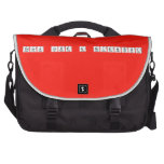 Think like a scientist  Laptop Bags