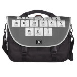 Happy
 Birthday
 Wei  Laptop Bags