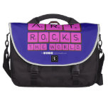 ART
 ROCKS
 THE WORLD  Laptop Bags