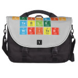 Periodic
 Table
 Writer  Laptop Bags