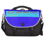 Alex and Josh  Laptop Bags