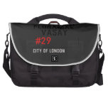 ---sshhhh! FLORAMAE    VASAY   Laptop Bags