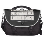 Game
 Letter
 Tiles  Laptop Bags