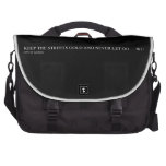 keep the streets gold and never let go       Laptop Bags