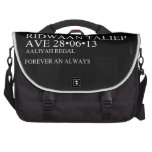 Ridwaan TaLiEp Ave  Laptop Bags