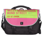 miley micklesson bond street  Laptop Bags